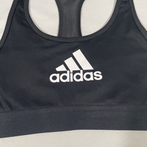 NEW Adidas [ XS‎ ] Don't Rest Alphaskin Racerback Sports Bra Black - Picture 3 of 10